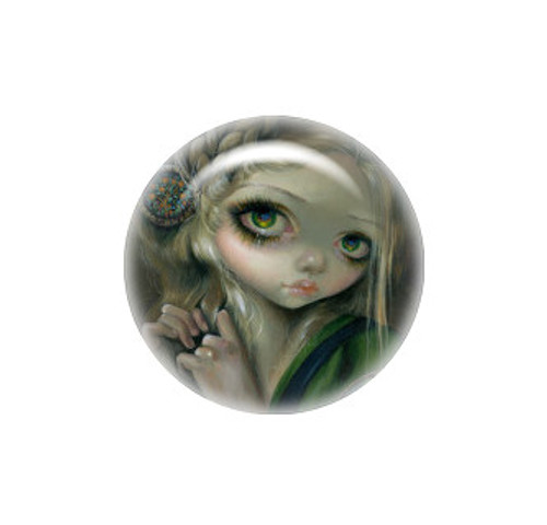 Guinevere had Green Eyes needle minder - Jasmine Becket-Griffith