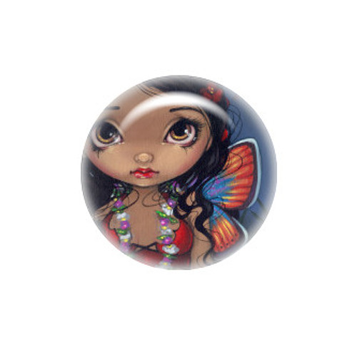 Hawaiian Volcano Fairy needle minder - Jasmine Becket-Griffith