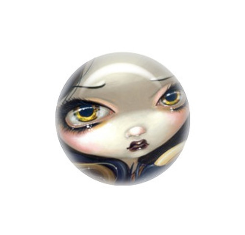 Mermaid with a Black Sea Serpent needle minder - Jasmine Becket-Griffith