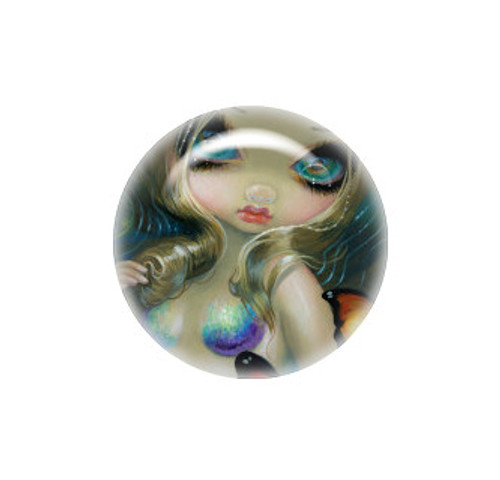 Mermaid with Butterflies needle minder - Jasmine Becket-Griffith