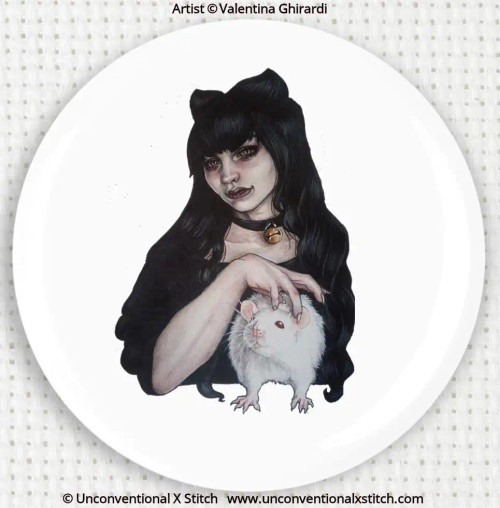 The Cat & Rat needle minder - Valentina Ghirardi