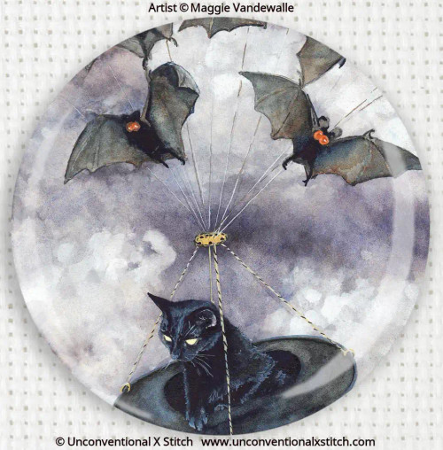 Batmobile needle minder - Maggie Vandewalle