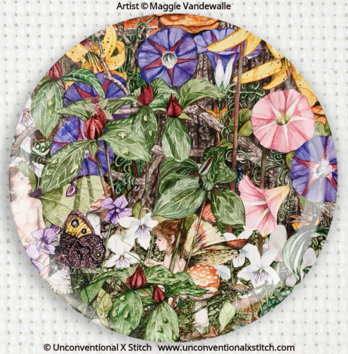 Fairies' Fairies needle minder - Maggie Vandewalle
