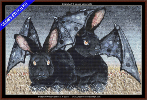 The Twins cross stitch kit