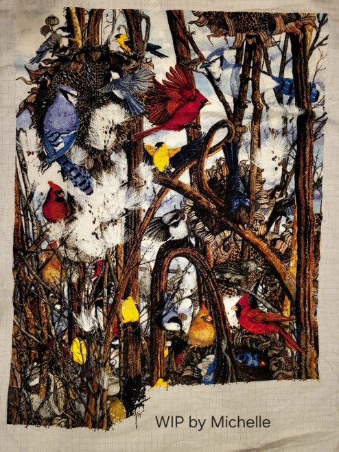 Thicket cross stitch pattern 