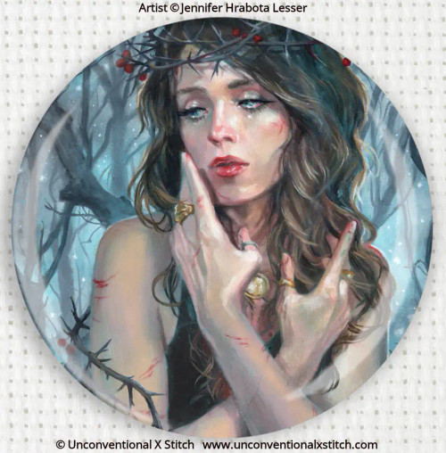 Votary of Thorns needle minder - Jennifer Hrabota Lesser