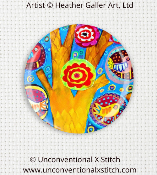 Birds 4 needle minder - Heather Galler Art, Ltd