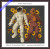 Astronaut Scuba Diving Holding Hands (BR) cross stitch kit