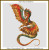 Ampithere Dragon XL cross stitch pattern