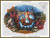cross stitch pattern of an underwater scene with a jack-o lantern pumpkin among coral, starfish, octopus, fish and a shipwreck in the background