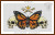 Butterfly Skulls cross stitch pattern