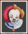 Pennywise cross stitch pattern