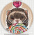 Ferret lollipop needle minder - Natalie Ewert
