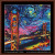 Van Gogh Never Saw Golden Gate cross stitch pattern