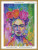 Frida Kahlo cross stitch pattern 