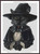Cat Witch cross stitch pattern
