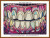 Teeth 9 cross stitch pattern