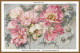 Pink Poppy cross stitch pattern