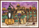 Halloween Kitties cross stitch pattern