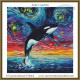 Van Gogh Never Saw Alaska cross stitch pattern