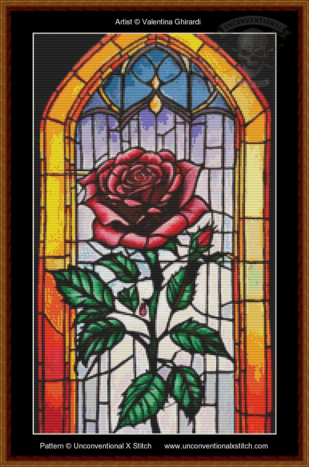 Enchanted Window cross stitch pattern | Unconventional X Stitch