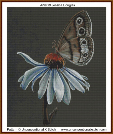 Toku cross stitch pattern | Unconventional X Stitch