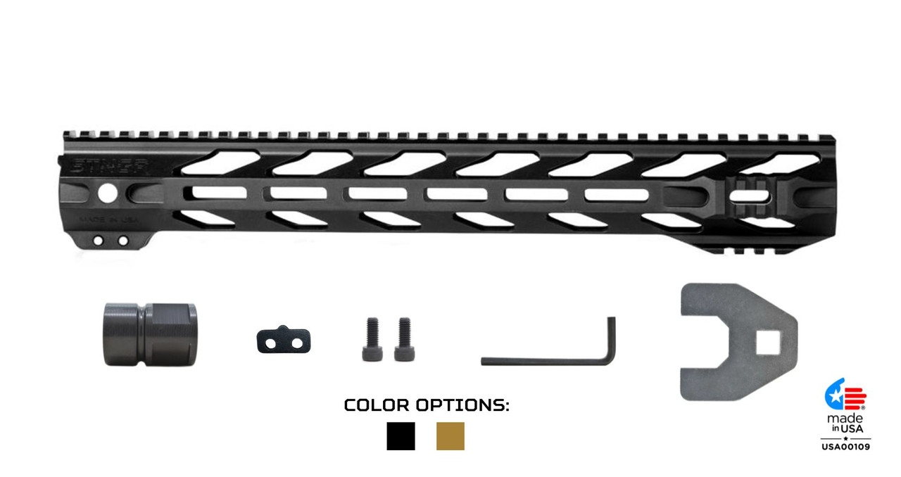 販促品SAMSON/RAINIER AR15/M4 ロープロファイルガスブロック STS パーツ