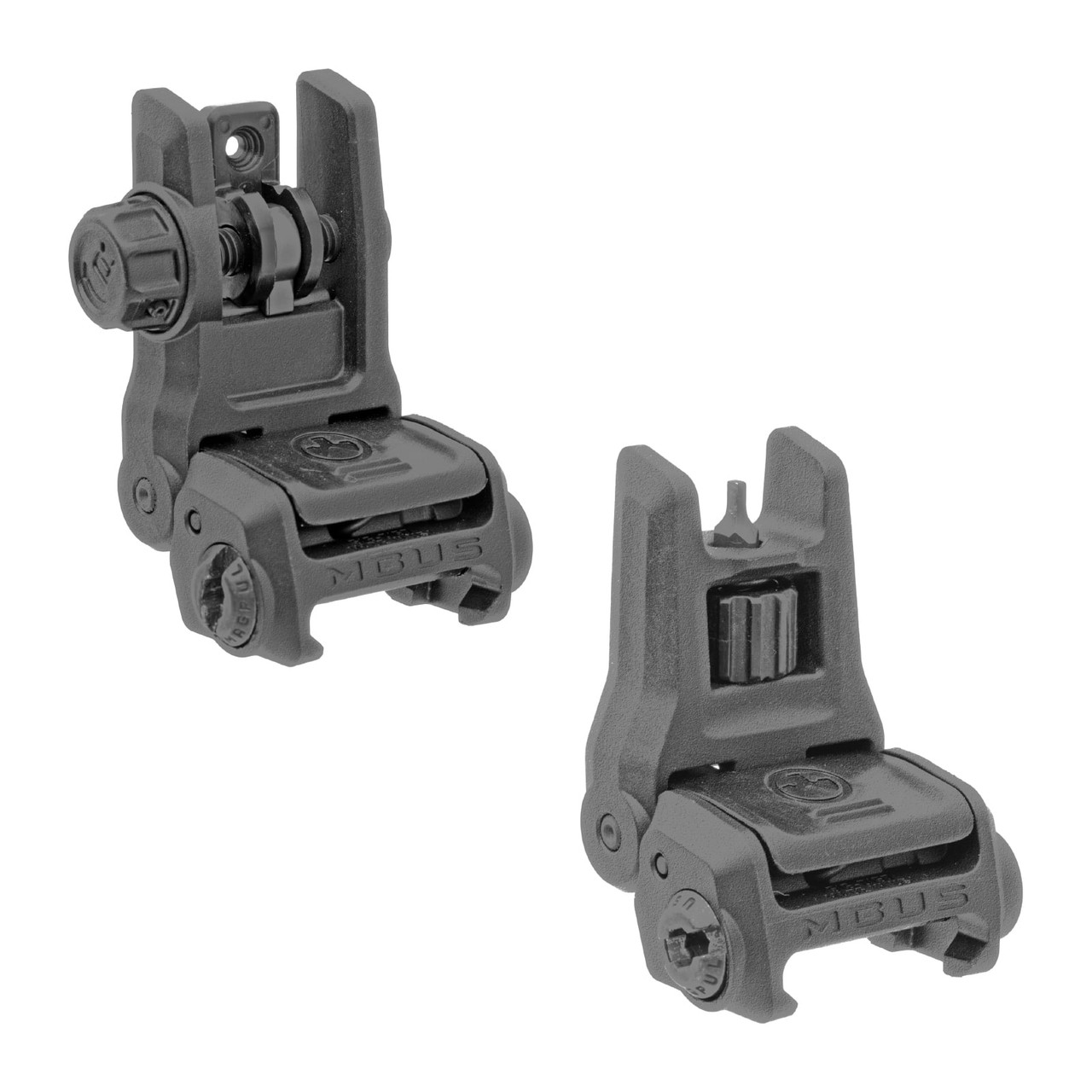 Magpul MBUS Gen 3 Front And Rear AR 15 Back-Up Sight Kit - STNGR USA
