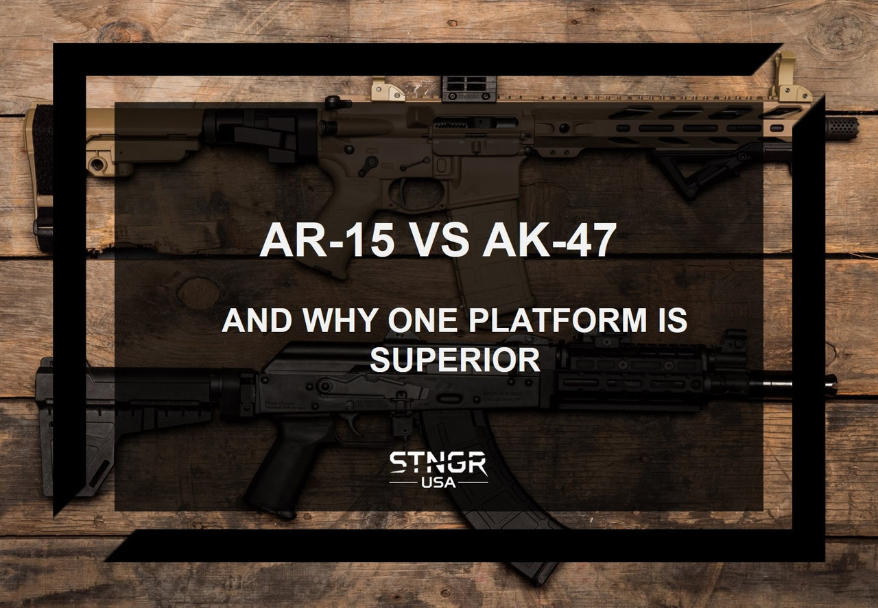 AK-47 vs AR-15 - Battle of the Carbines