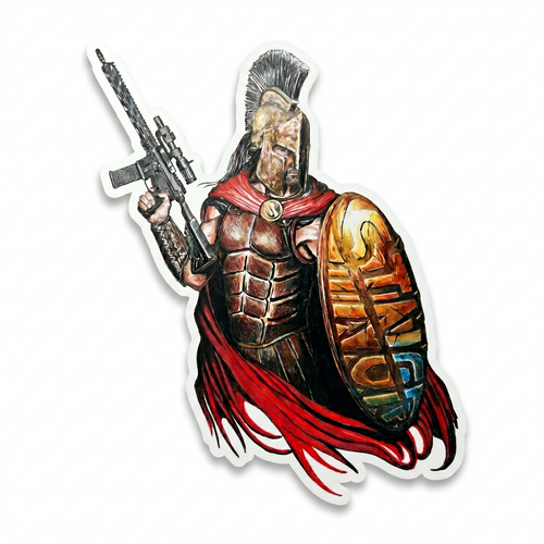 For Sparta! Sticker