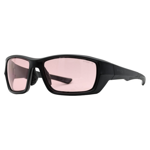 STNGR Alpine® BrightEdge Red Shooting Glasses (M/L) – w/ Smoke or Clear Lenses