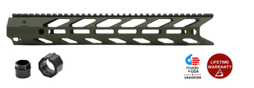 HWK XL® M-LOK Free Float Suppressor Ready Handguard 13.5