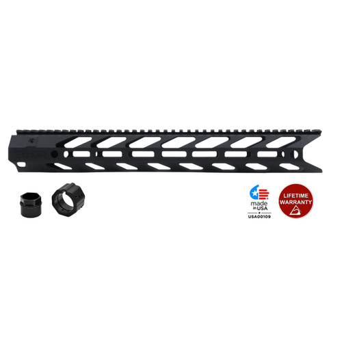HWK XL® M-LOK Free Float Suppressor Ready Handguard 15.5" - AR15/M4