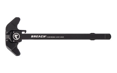 AR15 BREACH® Ambi Charging Handle w/ Small Lever - Black - STNGR USA