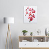 Captivating Coral Red Orchid