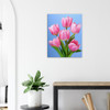Radiant Pink Tulip Quintet