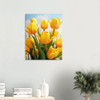Radiant Golden Tulip Splendor
