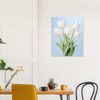 Ethereal White Tulip