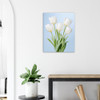 Ethereal White Tulip