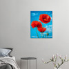 Crimson Red Poppies Ballet
