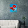 Crimson Red Poppies Ballet