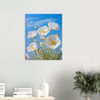 Serene White Poppies Elegance