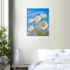 Serene White Poppies Elegance