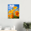 Golden Embrace Yellow Poppies
