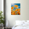 Sunlit Yellow Poppies Soiree