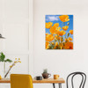 Azure Sky Yellow Poppies