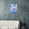 Soft Spring Sonata with Blue Cherry Blossom