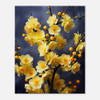 Luminous Elegance Yellow Cherry Blossoms