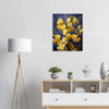 Luminous Elegance Yellow Cherry Blossoms