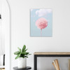 Pink Dandelion Soft Charm